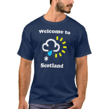 Bienvenidos a la divertida camiseta del clima de E