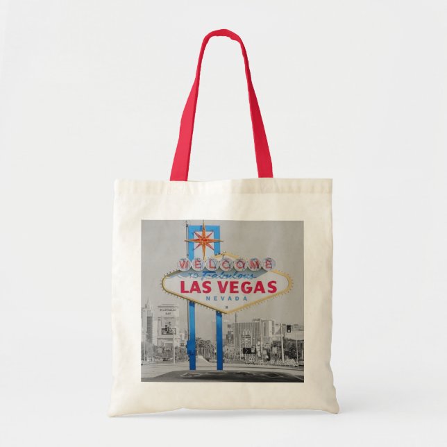 Bienvenidos a la fabulosa bolsa de Rótulo de Las V (Frente)