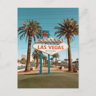 Bienvenidos a la fabulosa postal de Las Vegas, Nev