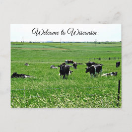 Bienvenidos a la postal de campo de las vacas de W
