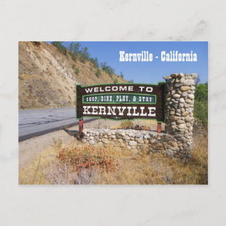 ¡Bienvenidos a la postal de Kernville!