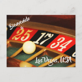 Bienvenidos a la postal de Las Vegas USA