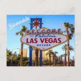 Bienvenidos a la postal de Las Vegas USA