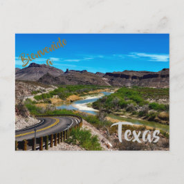 Bienvenidos a la postal de Texas