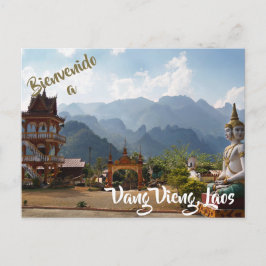 Bienvenidos a la postal de Vang Vieng, Laos