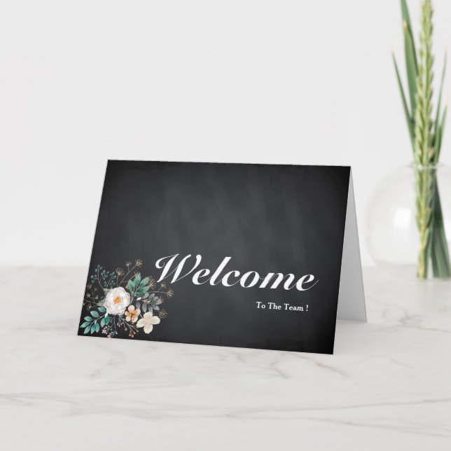 Bienvenidos A La Postales De Team Chalkboard (Anverso)