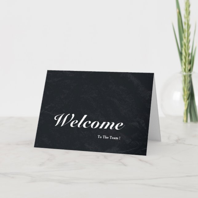 Bienvenidos A La Postales De Team Chalkboard (Anverso)