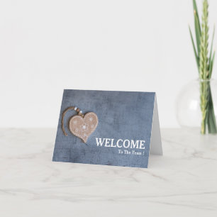 Bienvenidos A La Postales De Team Chalkboard Heart