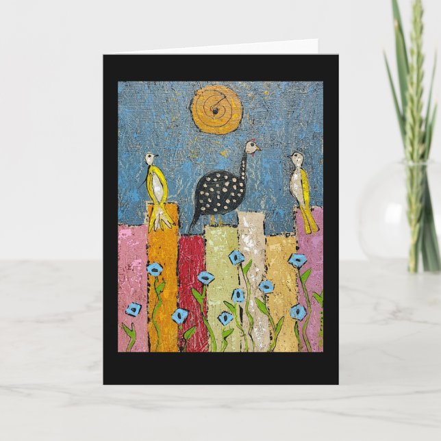 Bienvenidos a la tarjeta del barrio (Anverso)