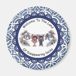 Bienvenidos A La Tierra Del Imán De Las Calcetines