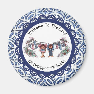 Bienvenidos A La Tierra Del Imán De Las Calcetines