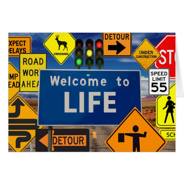 BIENVENIDOS A LA VIDA (Anverso (Horizontal))