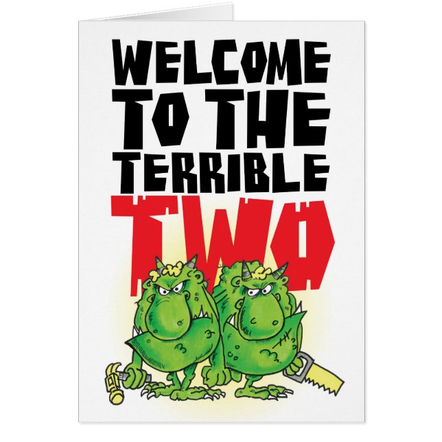 ¡bienvenidos a los dos terribles! (Frente)