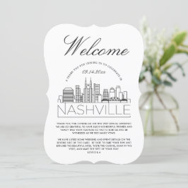 Bienvenidos a Nashville | Invitación con detalles