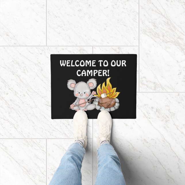 Bienvenidos a nuestra alfombra de la puerta del ra (Interior)