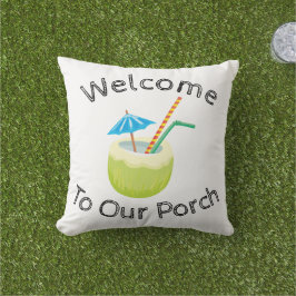 Bienvenidos a nuestra almohada al aire libre con p