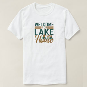 Bienvenidos A Nuestra Camiseta De La Casa Del Lago