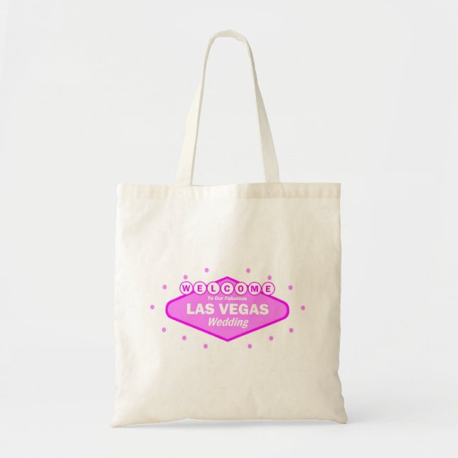 Bienvenidos A Nuestra Fabulosa Bolsa De Tote BODA  (Frente)