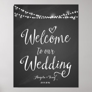 Bienvenidos a nuestra impresión boda