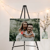 Bienvenidos a nuestra novia Boda casada