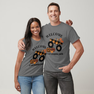 BIENVENIDOS a nuestro parche de calabaza Camiseta