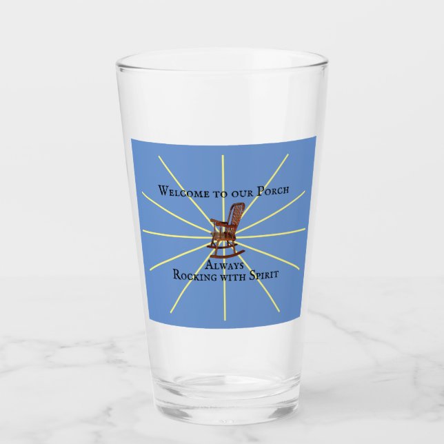 Bienvenidos A Nuestro Porche Siempre Rocando Con E (Anverso)