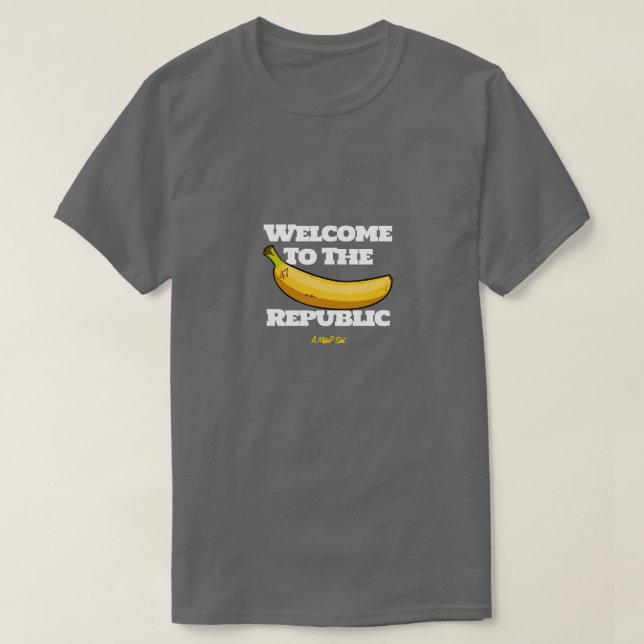Bienvenidos a ... República - Una camiseta del señ (Diseño del anverso)