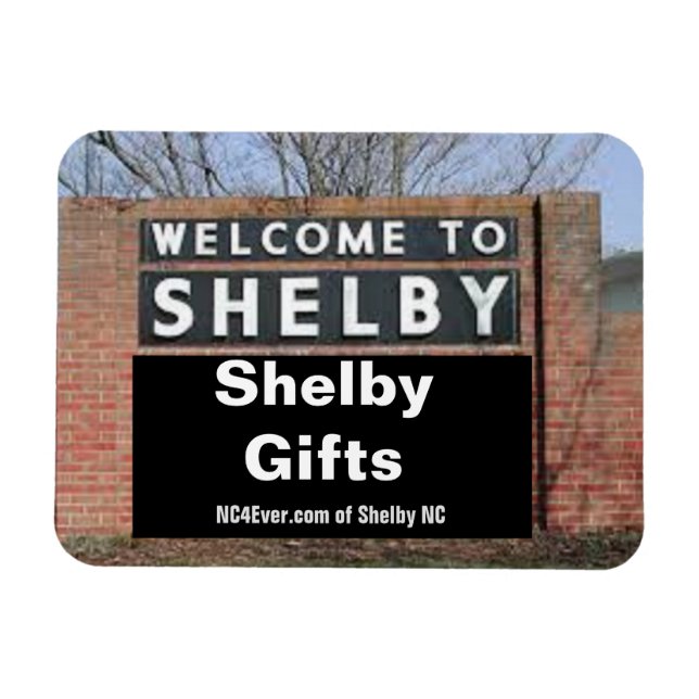 BIENVENIDOS A SHELBY Shelby Regalos imán flexible (Horizontal)