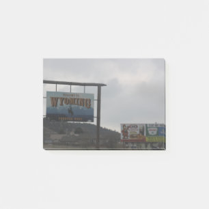 Bienvenidos a Wyoming Post nota