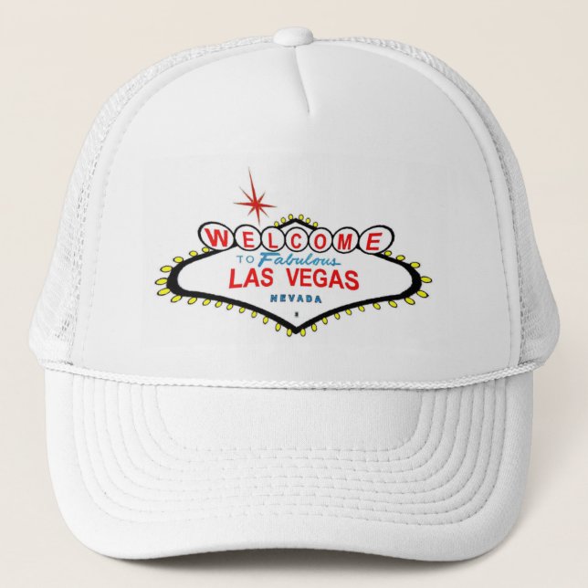 Bienvenidos Al Fabuloso Gorra De Las Vegas (Anverso)