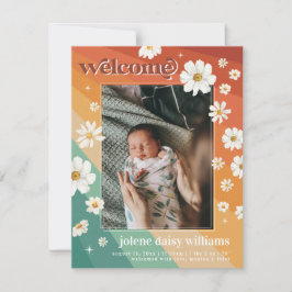 Bienvenidos al mundo | Nacimiento Retro Boho