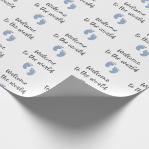 Bienvenidos Al Papel De Envoltura Para Niños En El