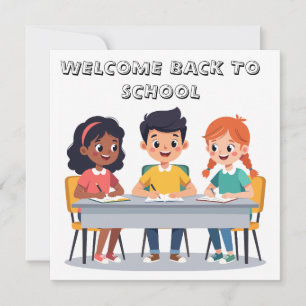 Bienvenidos de vuelta al colegio