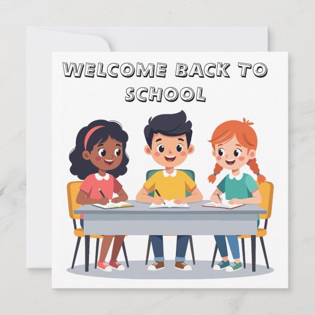 Bienvenidos de vuelta al colegio (Anverso)