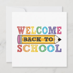 Bienvenidos de vuelta al colegio – Ilustración de
