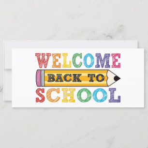 Bienvenidos de vuelta al colegio – Ilustración de