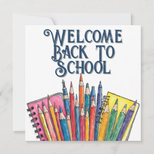 Bienvenidos de vuelta al colegio – Inicio Colorido