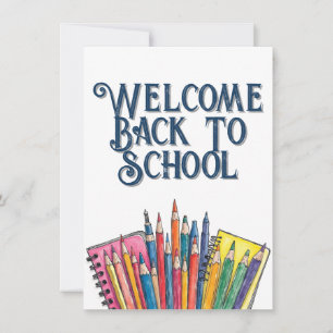 Bienvenidos de vuelta al colegio – Inicio Colorido