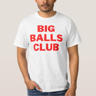 Big Balls Club Red Mejor regalo Camiseta