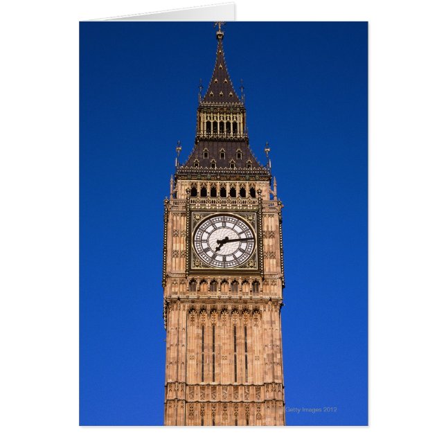 Big Ben en la capital británica (Frente)