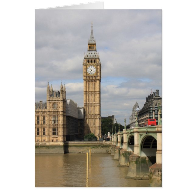 Big Ben y las cámaras del Parlamento (Frente)
