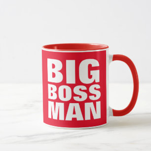BIG BOSS MAN, Funny DAD tazas de café