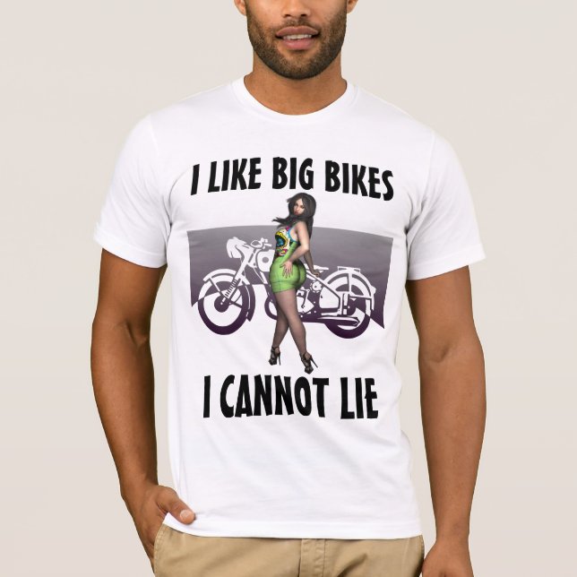 BIG BUTT BG BIKES Camisetas de motociclismo (Anverso)