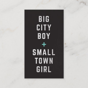 Big City Boy + Pequeño Chica Jack & Jill Ticket
