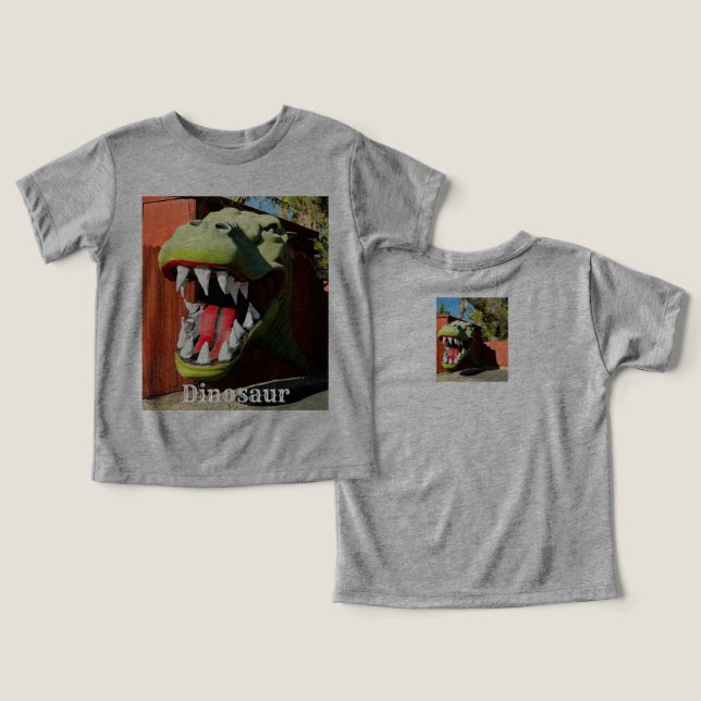 Big Dinosaur Head on (Diseño Anverso y Reverso)