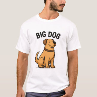 Big Dog - Camiseta para perros audaces y divertido