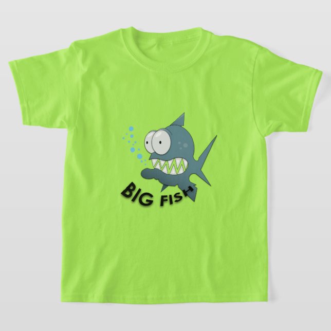 Big Fish - Camiseta básica para niños (Distribución)