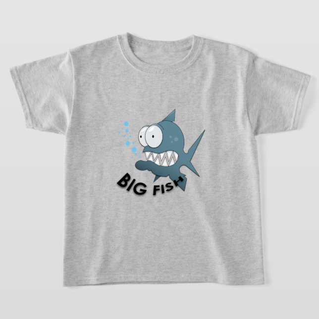 Big Fish - Camiseta básica para niños (Distribución)