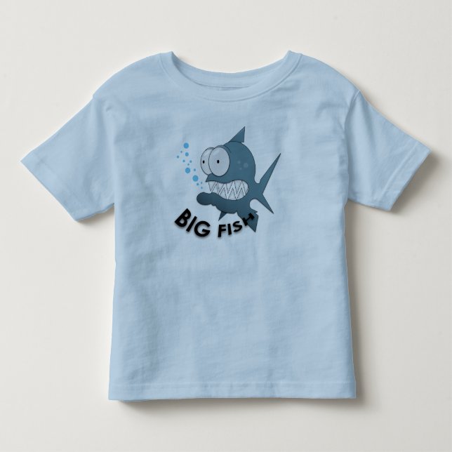 Big Fish - Toddler Fine Jersey T-Shirt  (Anverso)