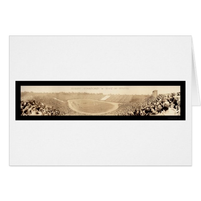 Big Game Stanford Cal Photo 1925 (Anverso (Horizontal))